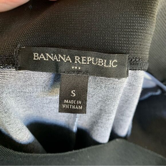 Banana Republic Blue Elastic Waist Pants - Size Small - Picture 5 of 7